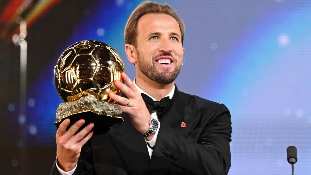 Harry Kane is 'still processing' his Ballon d'Or win, so he went back to the only thing he knows