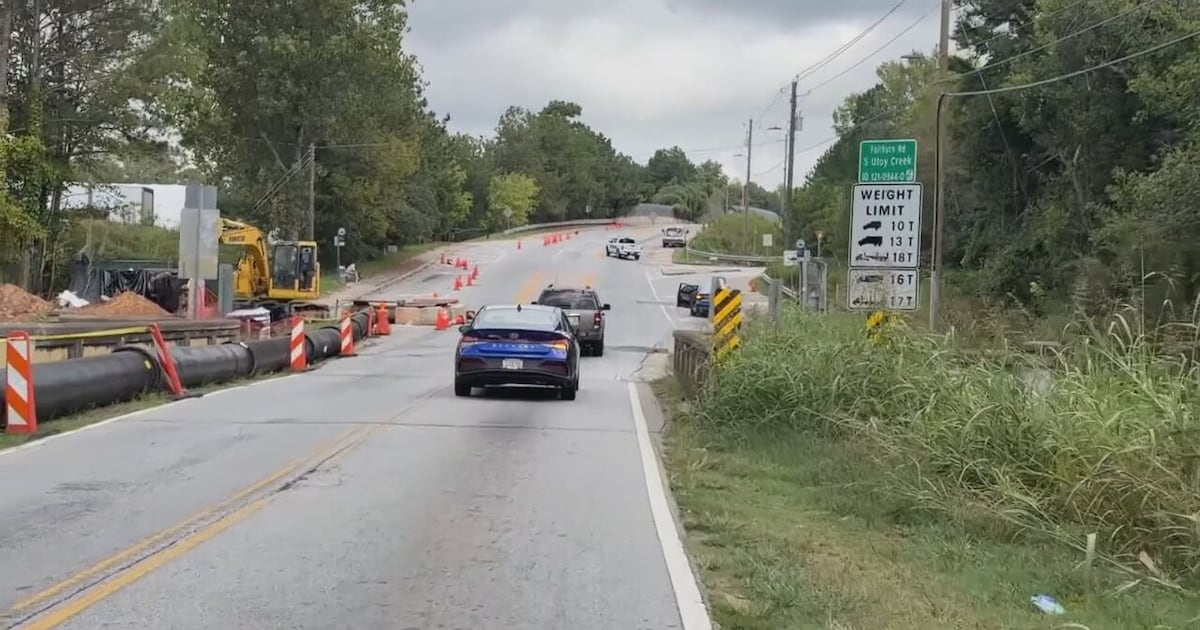 Major roadway to shut down for construction – WSB-TV