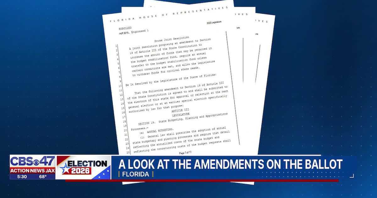 Florida voters to decide on three constitutional amendments in midterm election – Action News Jax