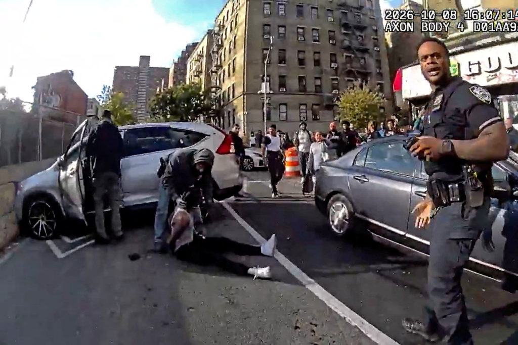 ICE shooting of man in New York with child in his car sparks outrage – PBS
