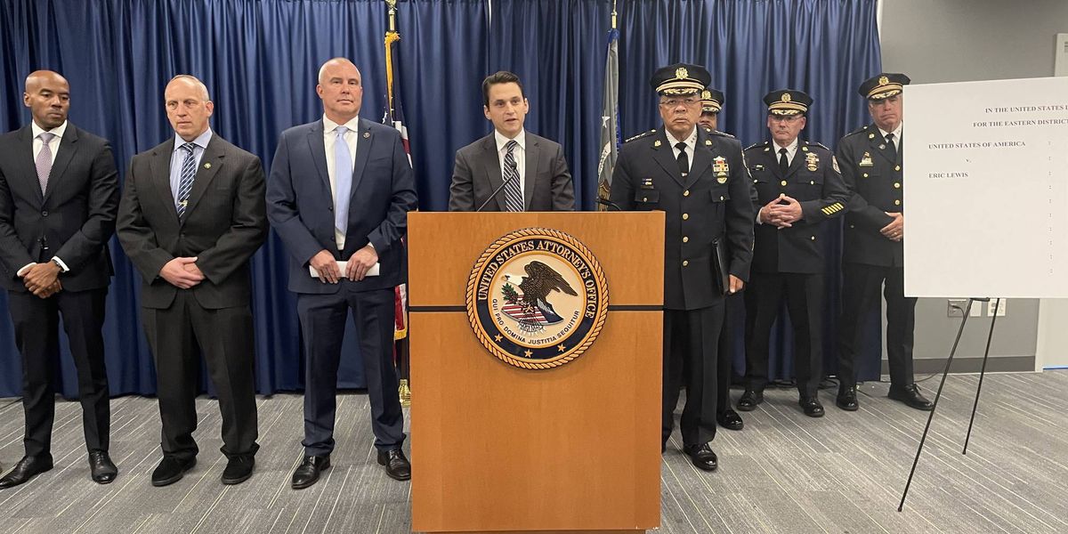 Man accused of killing Philly police officer indicted on federal firearms offenses – Audacy