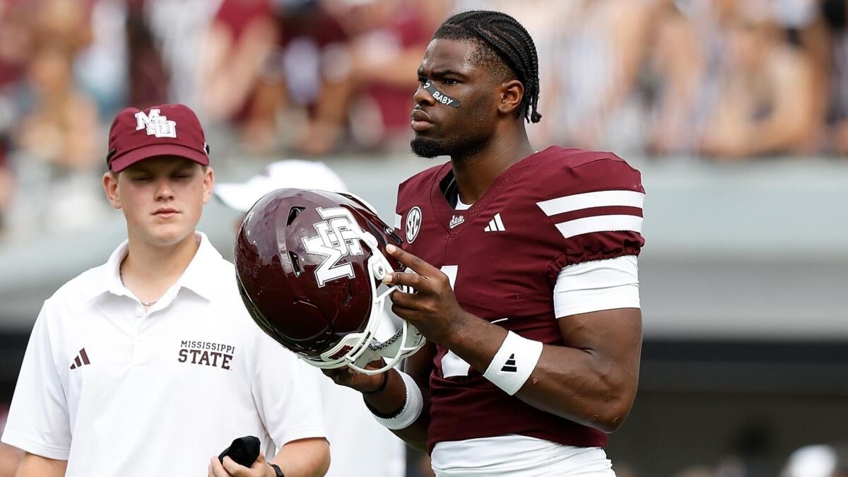 Mississippi State star QB Kamario Taylor out for season with toe injury that requires surgery