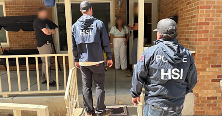 Armed federal agents knock on doors looking for noncitizen voters