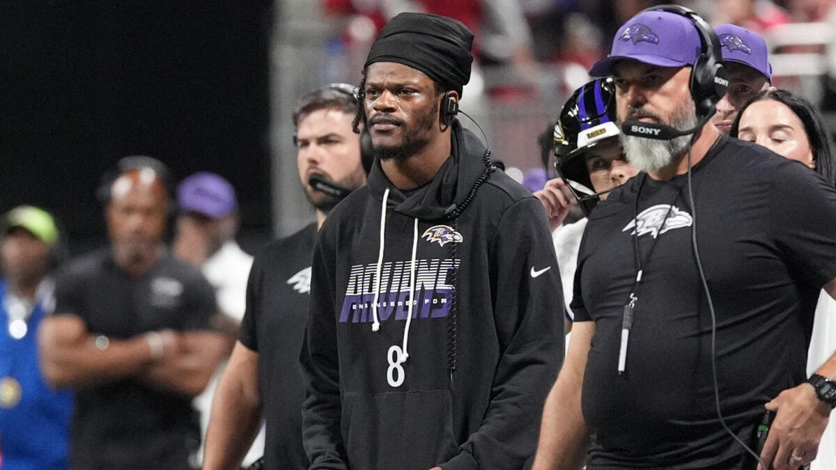 Lamar Jackson says he's 'heading in the right direction' for potential return vs. Bengals
