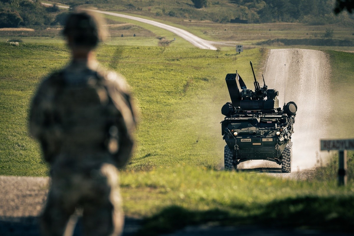 SGT STOUT crews conduct live-fire gunnery at Grafenwoehr