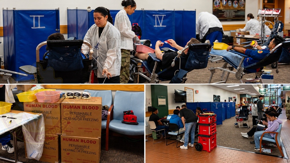 Friendly Rivalry, Vital Mission: Madigan MRB Sparks Lifesaving Competition Through Blood Drive