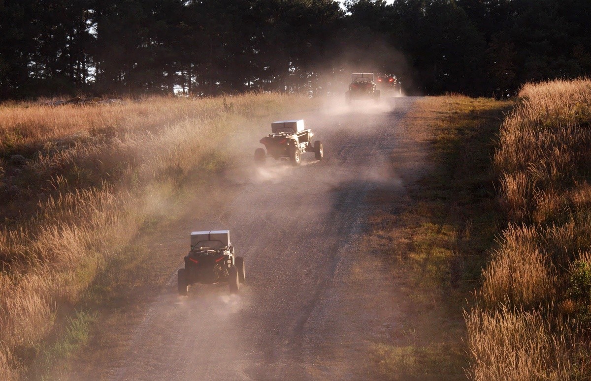 DARPA autonomous vehicles deliver command-controlled robotic lethality at Fort Knox event