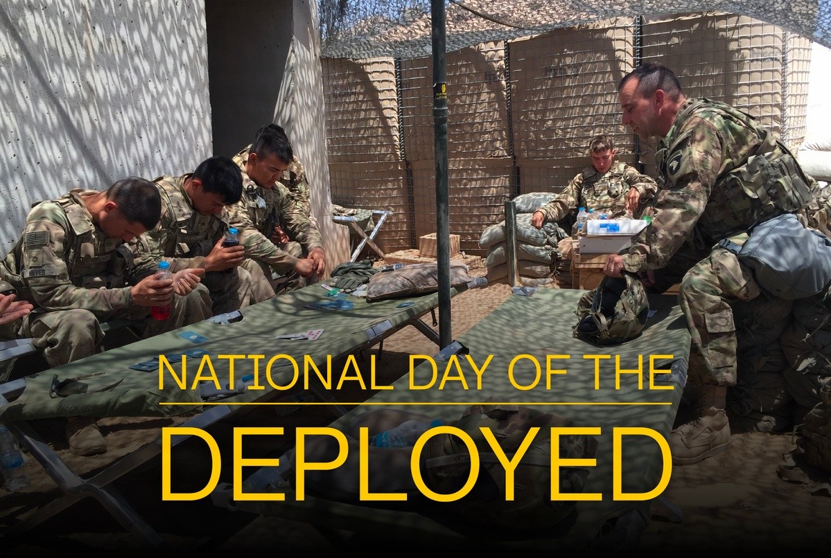 National Day of the Deployed: Honoring our Soldiers far from home