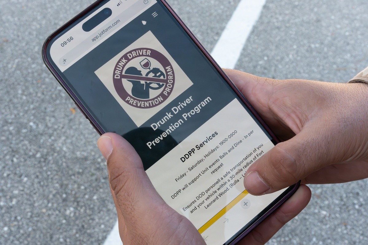 Battle buddy at the wheel: Service members volunteer to prevent drunk driving