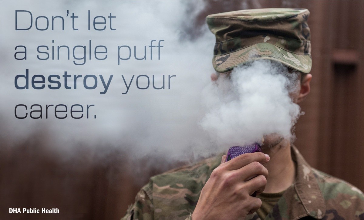 Commentary: Unseen clouds in your ranks. A service member and leader's guide to vaping risks