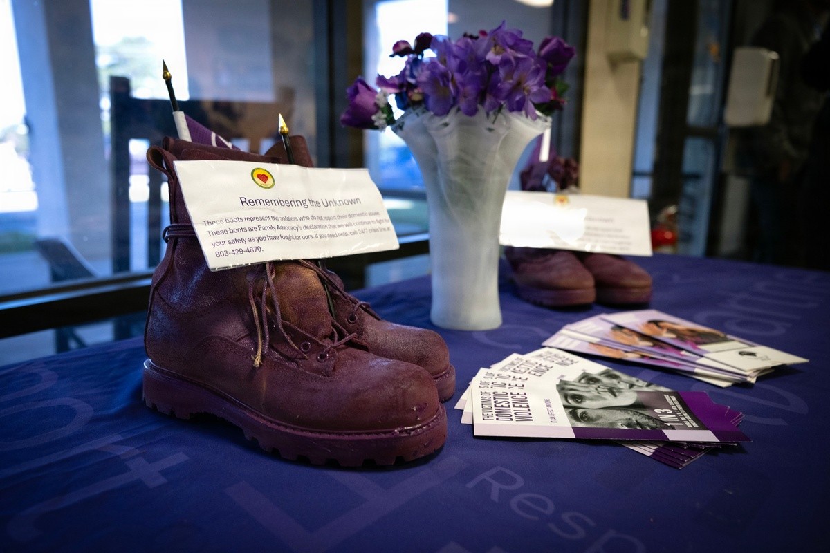 Fort Jackson garrison commander signs domestic violence awareness month proclamation
