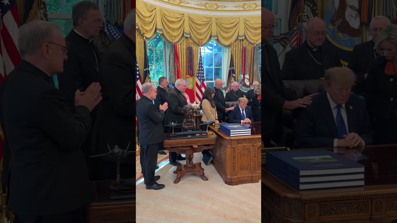 Catholic bishops accuse White House of manipulation over prayer video