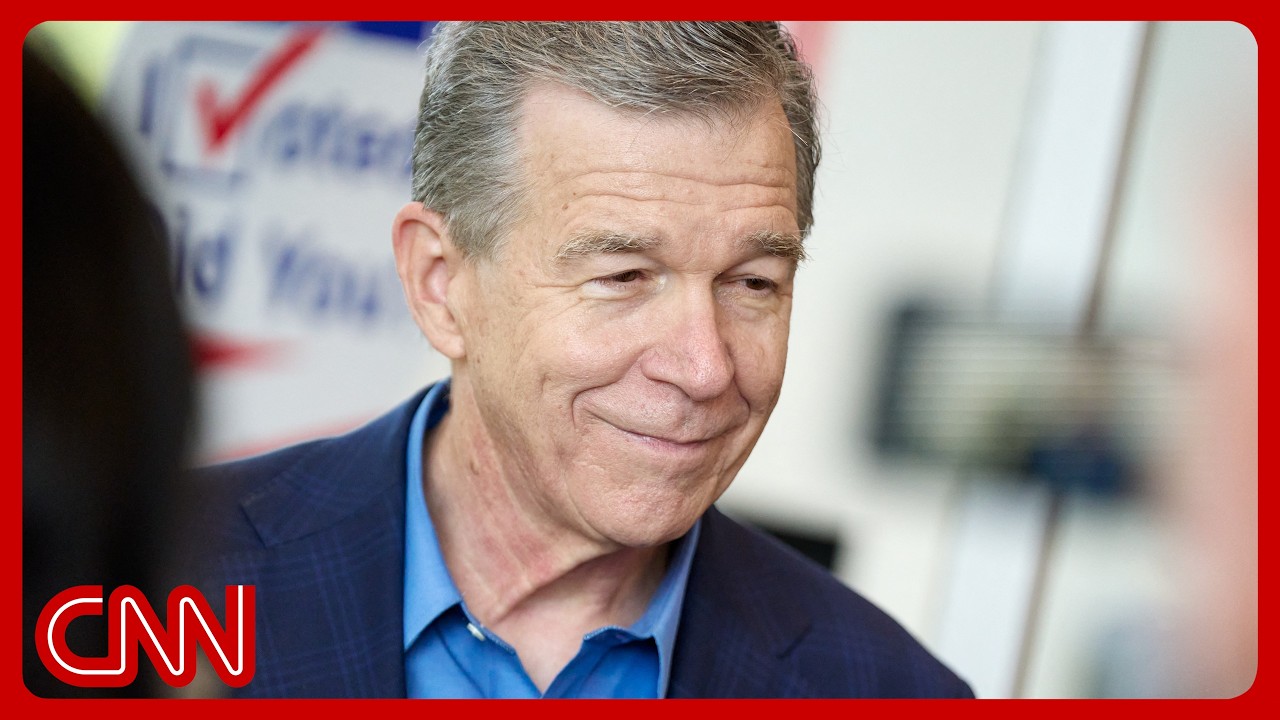 Live: Roy Cooper campaigns in NC, 1 week out from Election Day