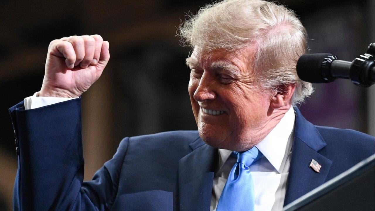 Trump campaigning in another solid red state, urges Americans to vote using "every appropriate tool"