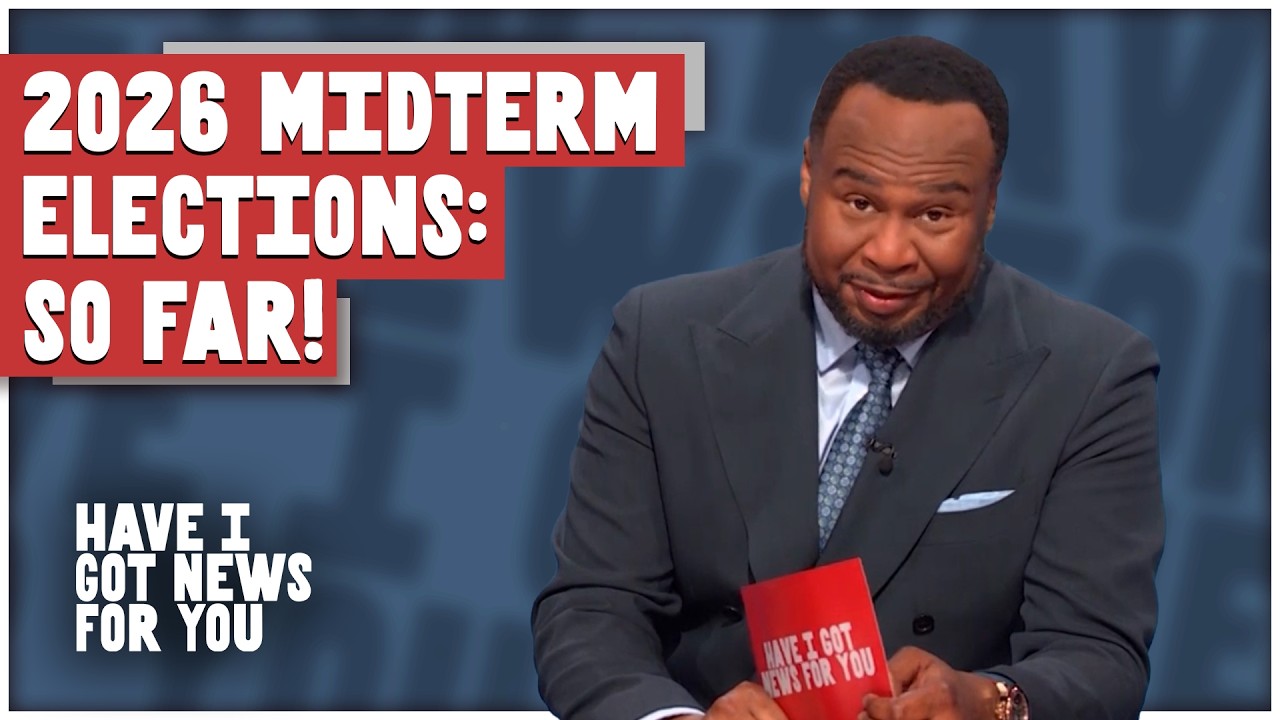 Comedians roast Trump, midterms, AI & more | Have I Got News For You