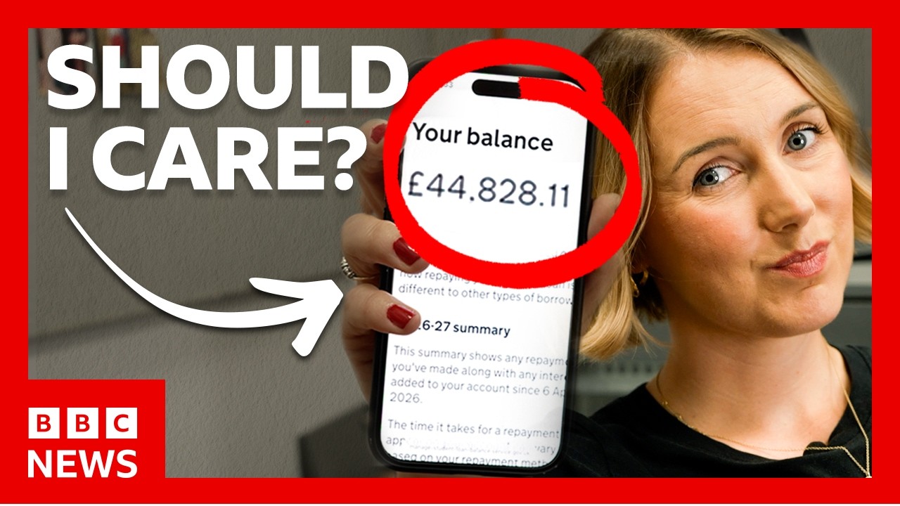 I owe £44k in student debt. Should I care? | BBC News