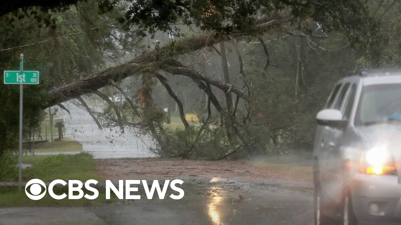 Isaias soaks the Gulf Coast after making landfall as Category 2 hurricane