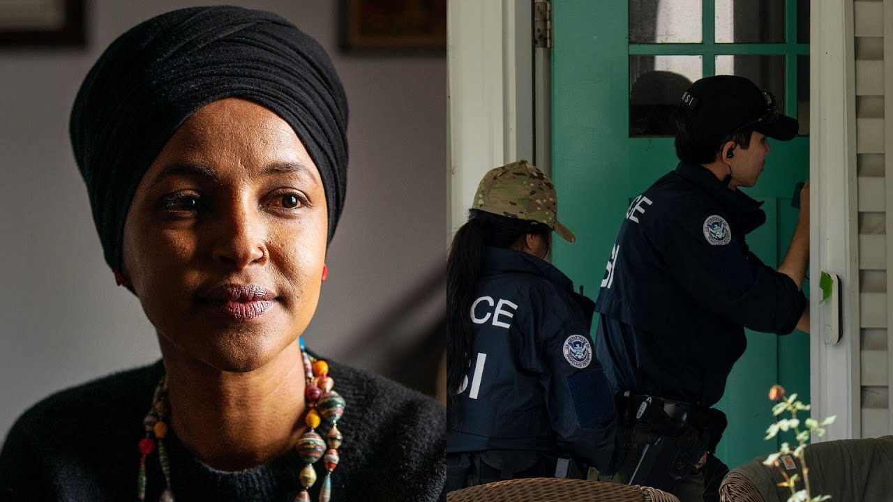 Ilhan Omar calls DHS raid on her D.C. home "political intimidation"