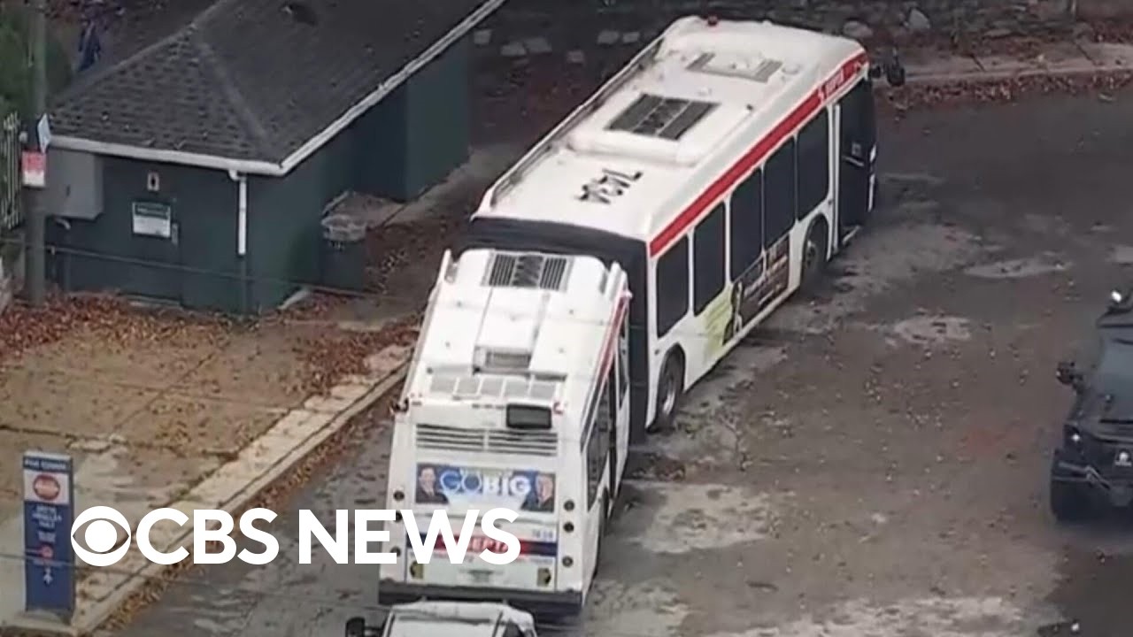 Philadelphia bus standoff ends after suspected gunman shoots self, police say