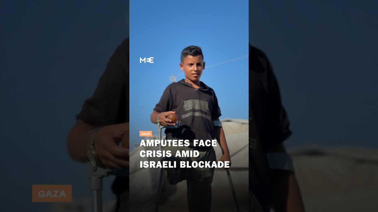Palestinian amputees face recovery crisis amid Israeli blockade on Gaza