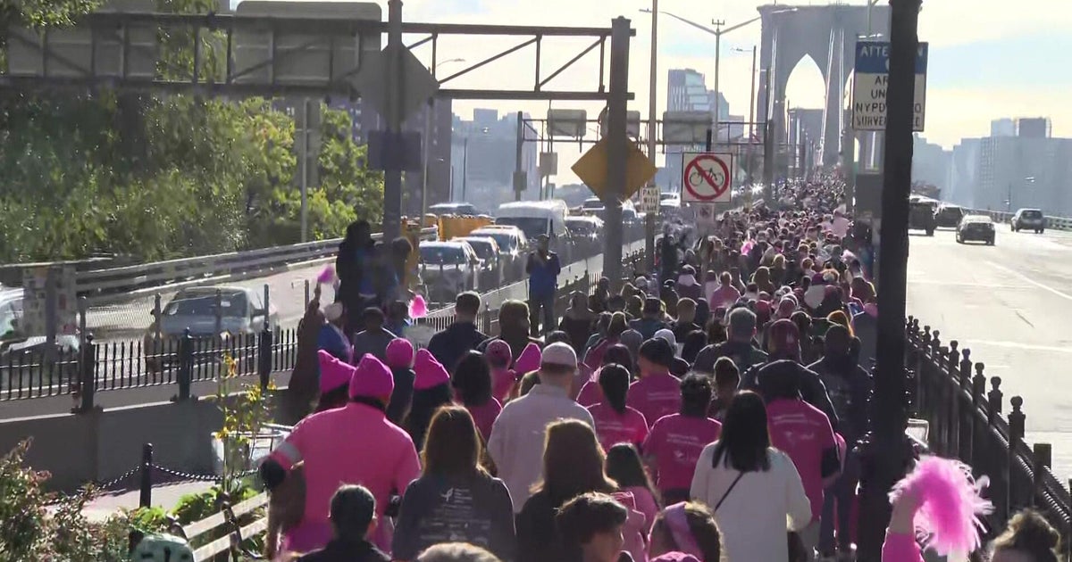 NYC Race for the Cure brings survivors, supporters together in fight against breast cancer – CBS News
