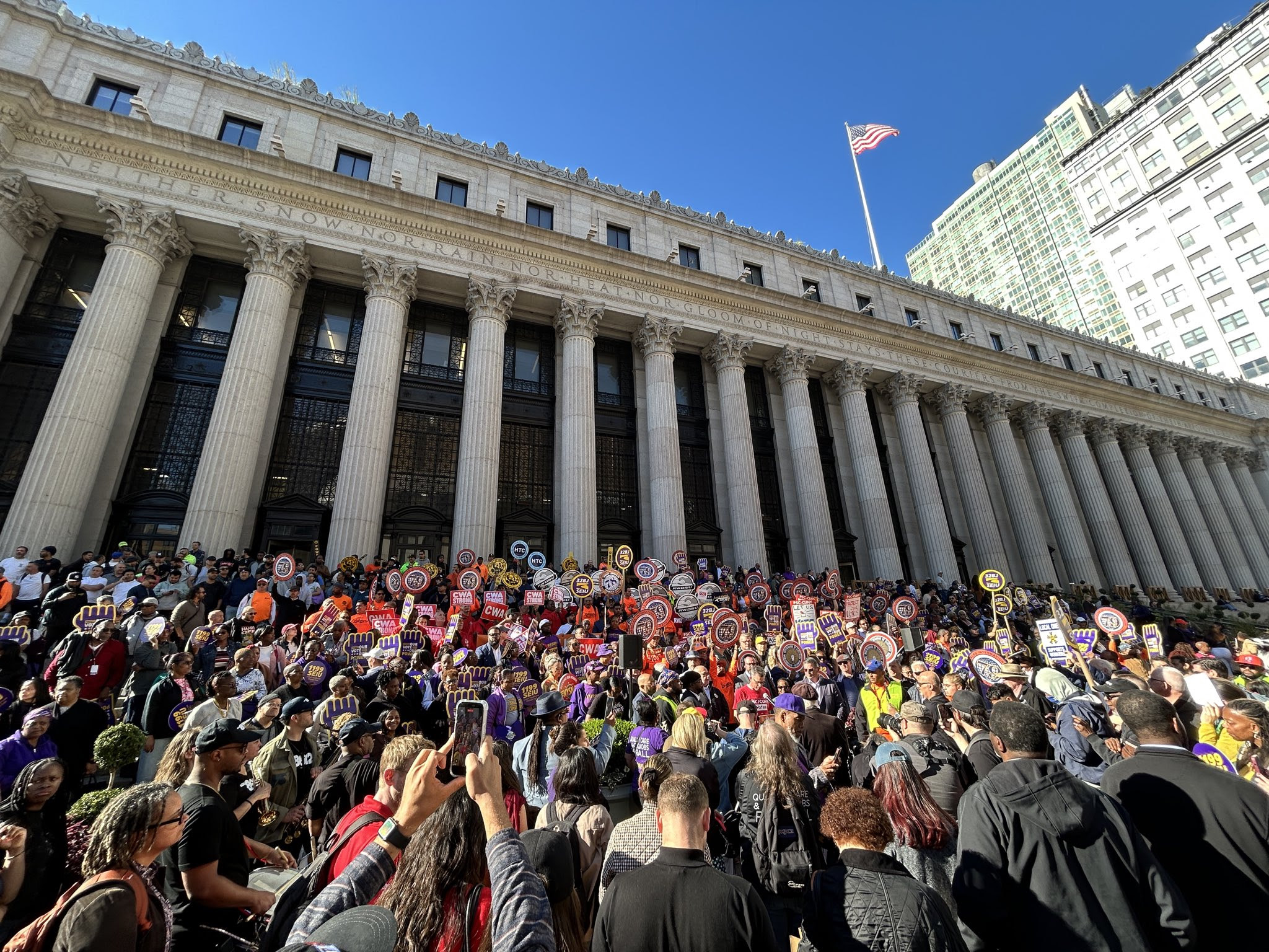 New York City Labor Unions Come Together to Launch Election Protection Labor Coalition in “Our Voice. Our Vote. Our Democracy.” – New York City Central Labor Council, AFL-CIO
