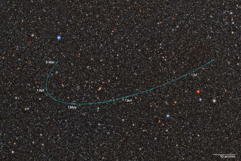 New dwarf planet candidate discovered by NSF–DOE Rubin Observatory | NSF – U.S. National Science Foundation – U.S. National Science Foundation (.gov)