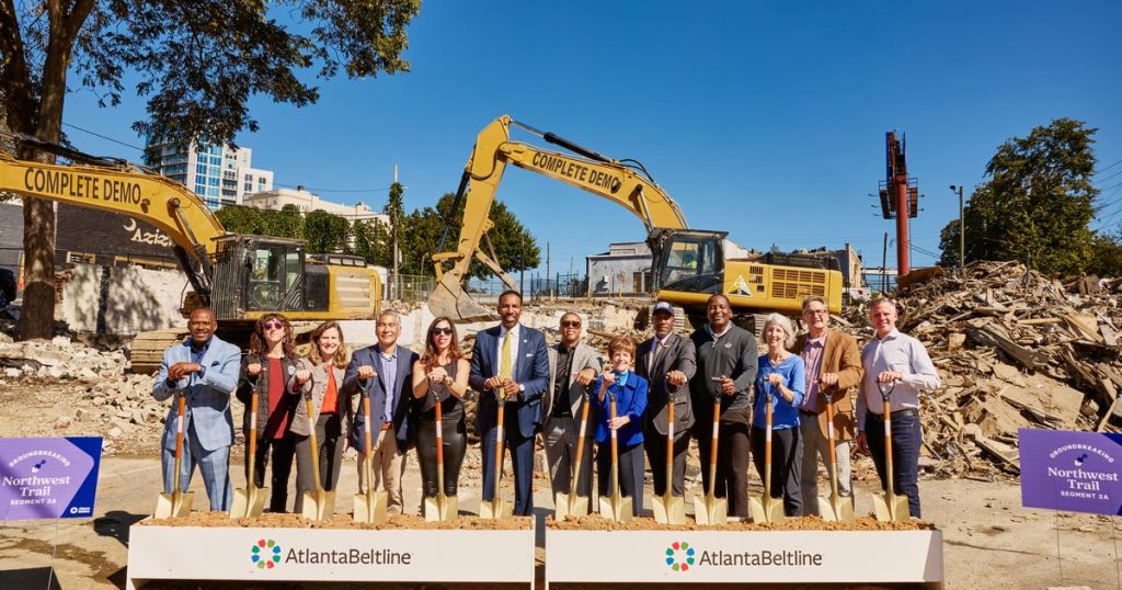 Atlanta Beltline breaks ground on new segment of Northwest Trail as crews work to finish by 2030 – CBS News