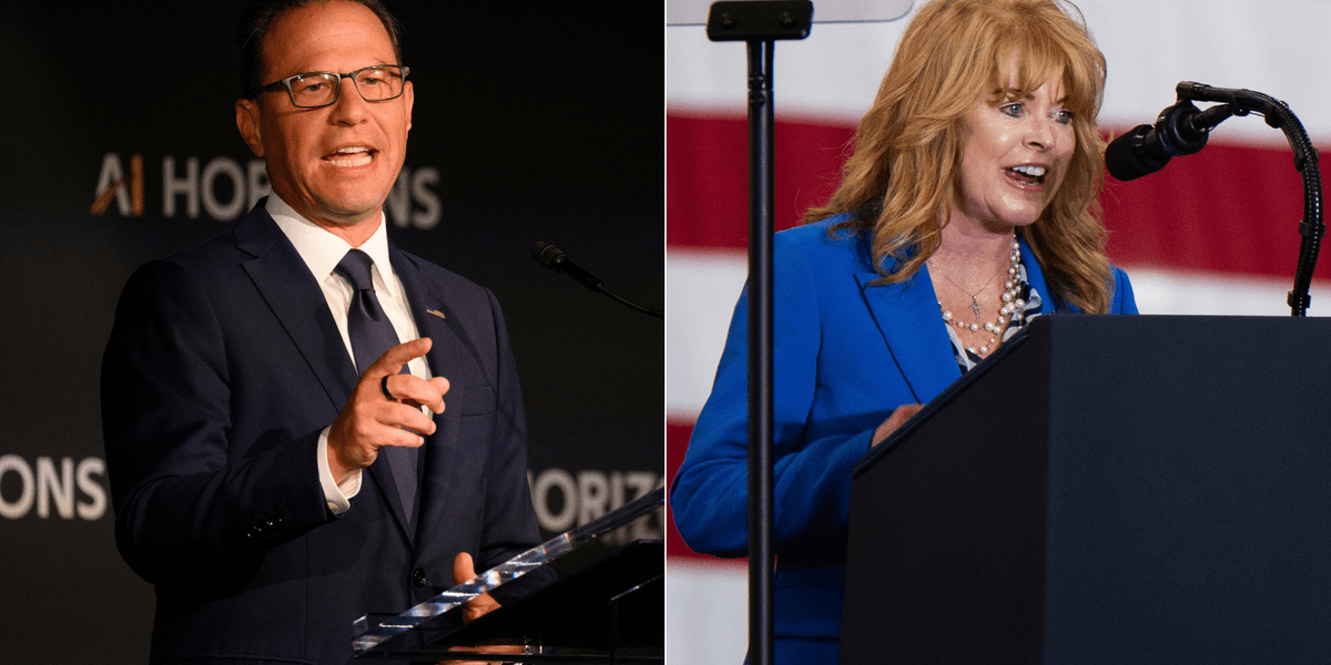 Shapiro and Garrity square off in only Pa. gubernatorial debate before Election Day – Audacy