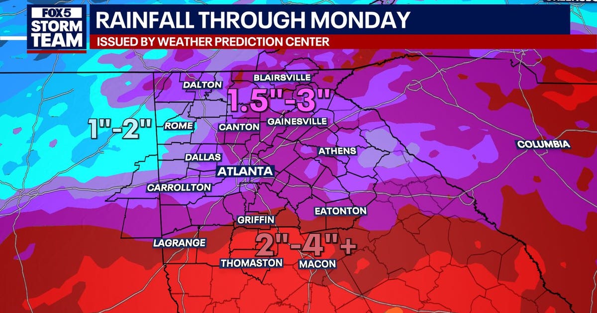 Friday morning weather forecast – FOX 5 Atlanta