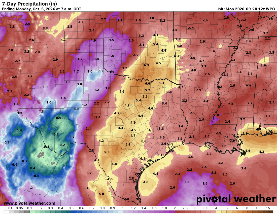 A Texas flood threat is shifting east. When could it reach Houston? – Houston Chronicle