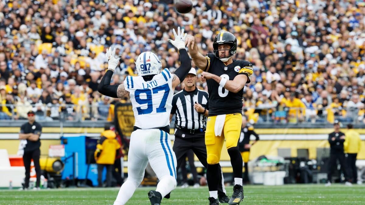 Colts vs. Steelers: AFC matchup should have the feel of a playoff game in Pittsburgh