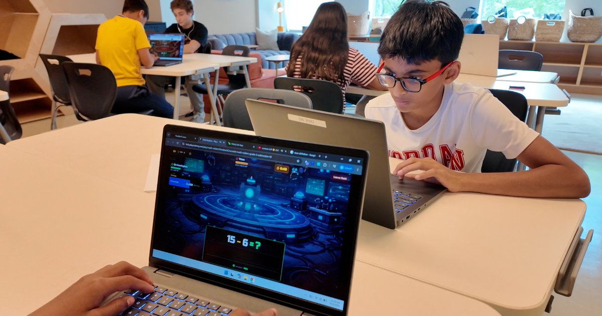 This teacherless school says AI can teach students in 2 hours a day