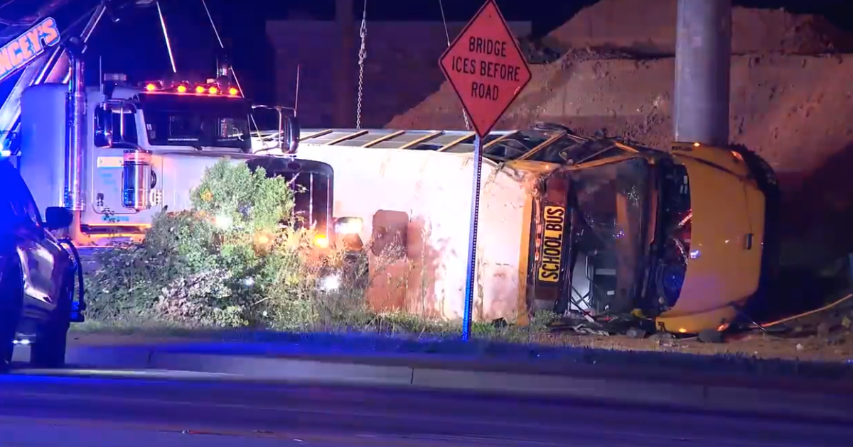 Salem High football bus crash investigation continues; all students released from hospitals – CBS News