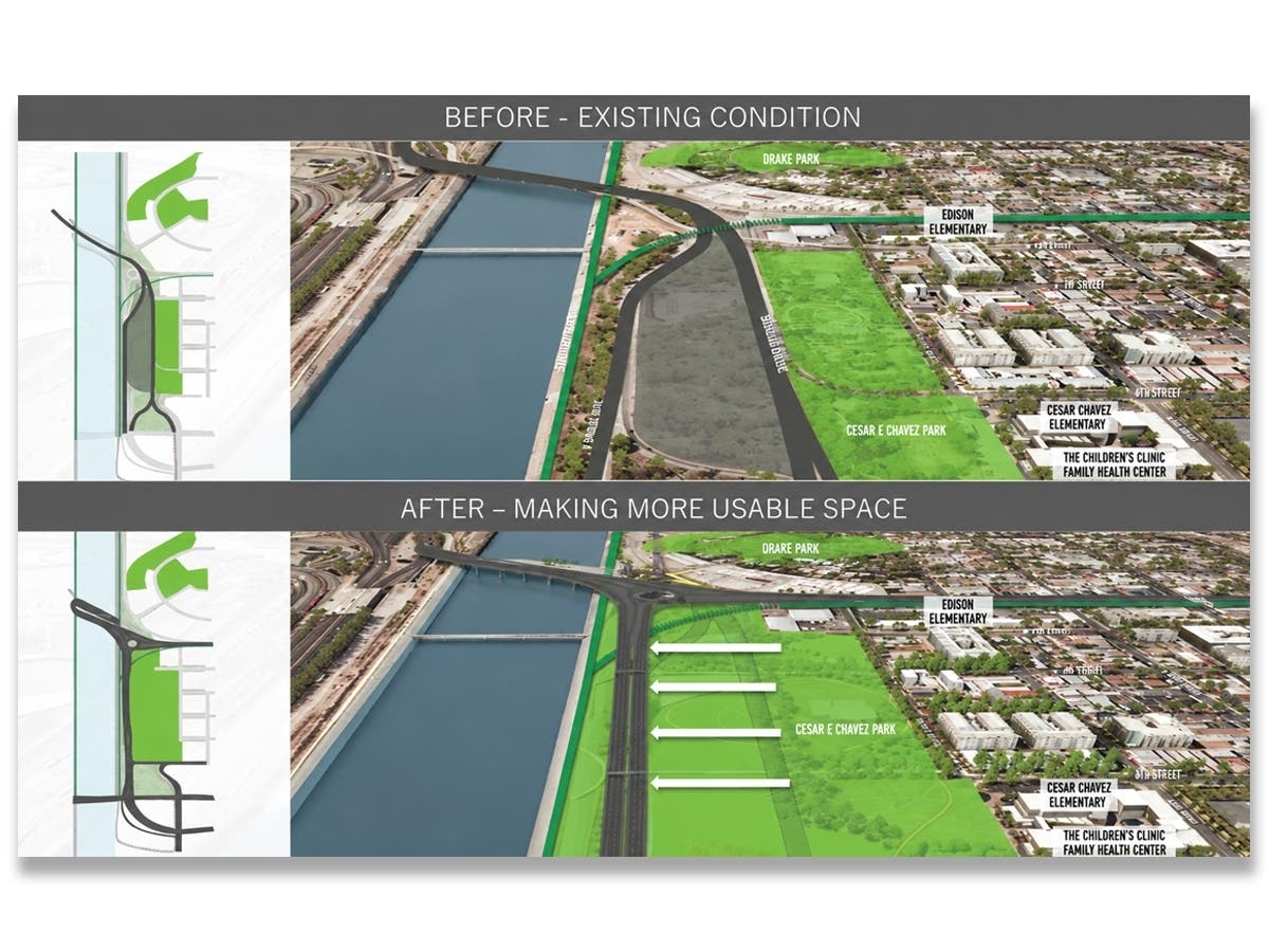 Long Beach's $73 Million Plan Would Replace Busy Roadway With Parkland – Patch