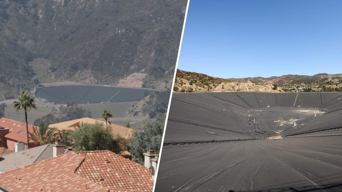 Santa Ynez Reservoir, empty during Palisades Fire, is being refilled – NBC Los Angeles