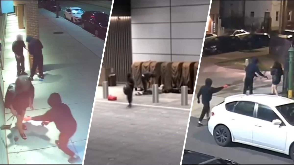 Video: Masked gunmen rob multiple victims throughout Philly – NBC10 Philadelphia