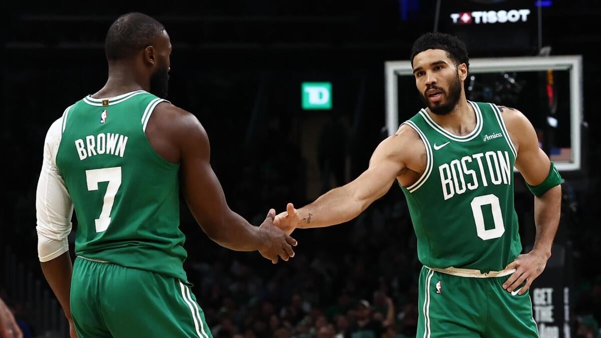 Jayson Tatum shuts down Jaylen Brown drama: 'This ain't f—in' Shaq and Kobe, there's no beef'