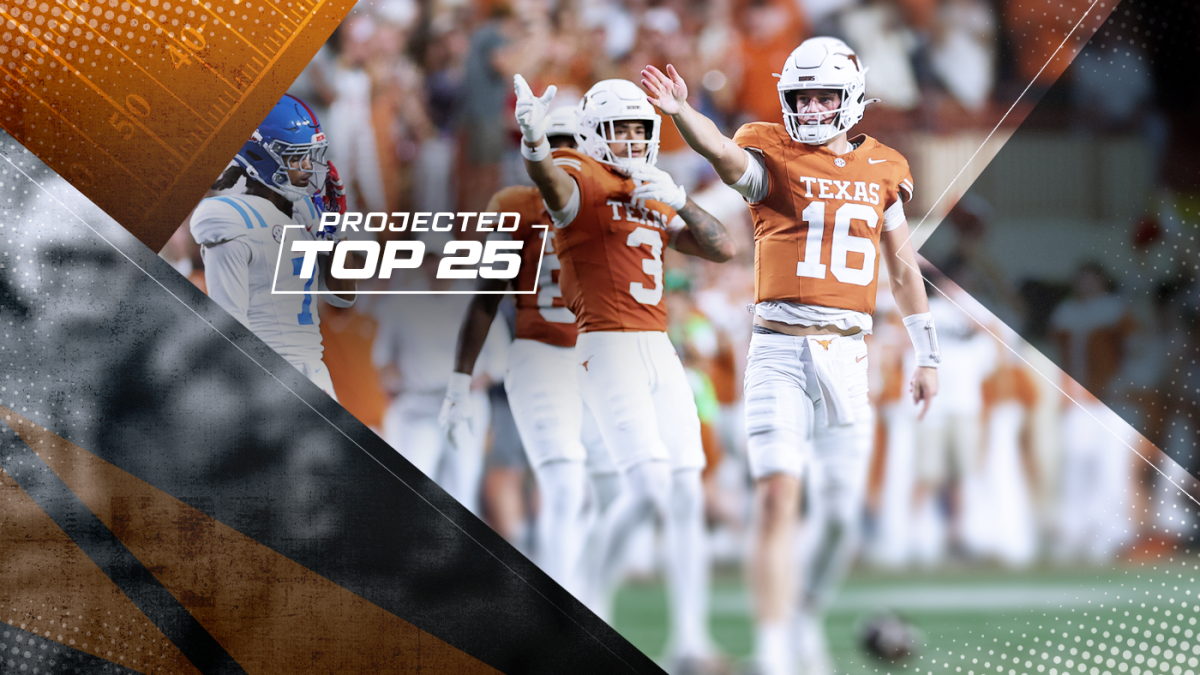 Tomorrow's Top 25 Today: Texas vaults back into top 10 as BYU, Texas Tech fall in college football rankings