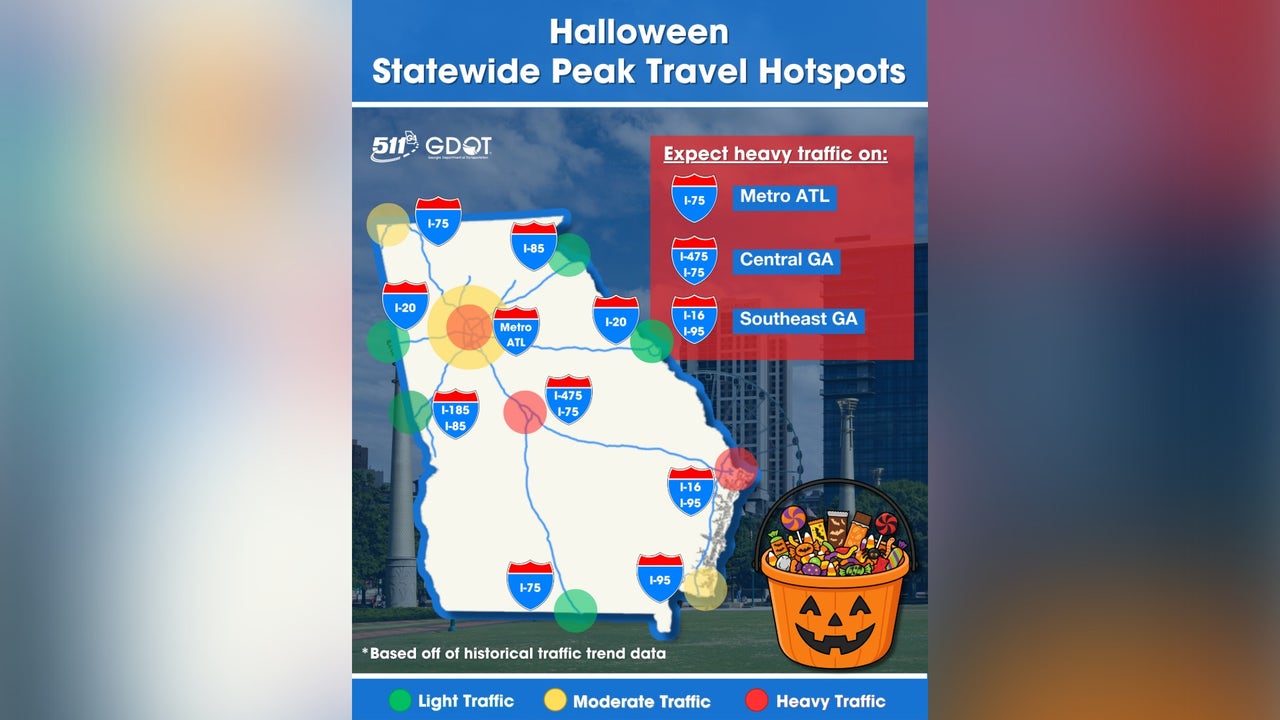 Georgia DOT issues Halloween traffic forecast – FOX 5 Atlanta
