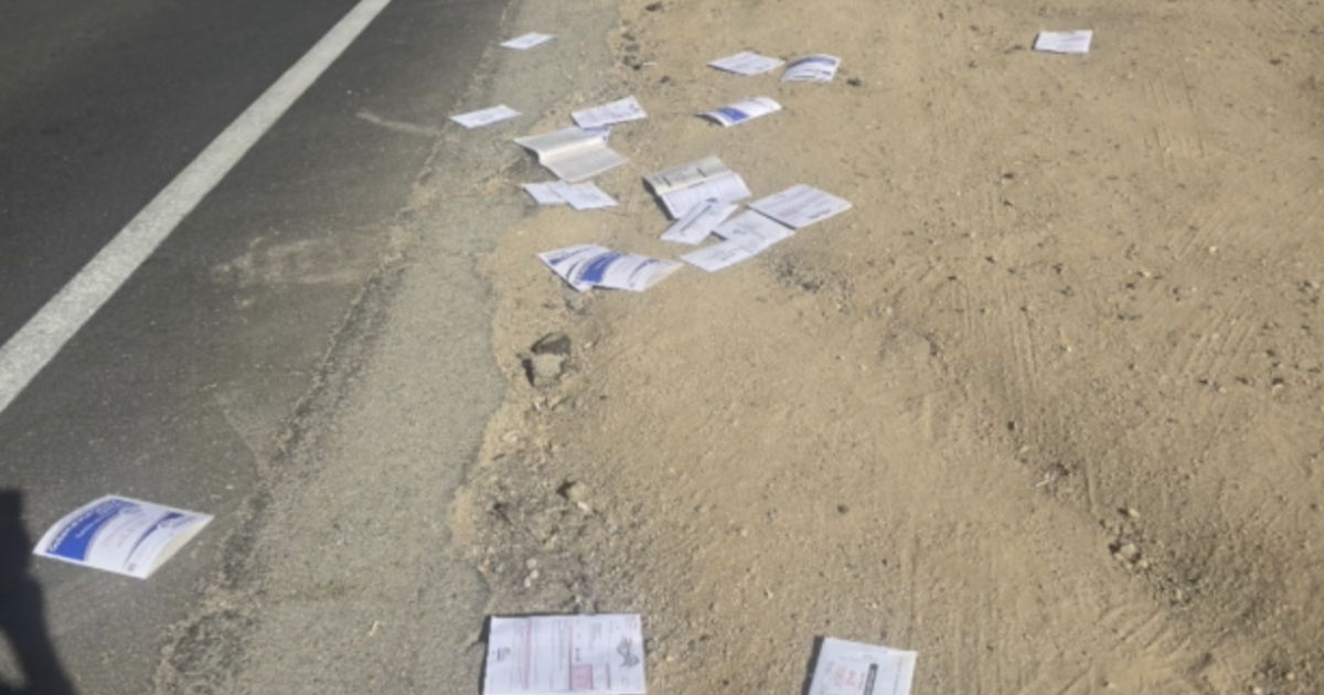 Mail-in ballots strewn along North County road – 10News.com