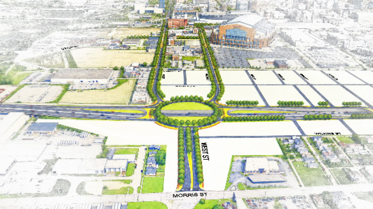 Proposed plan would bring major changes to West Street in downtown Indy – WFYI