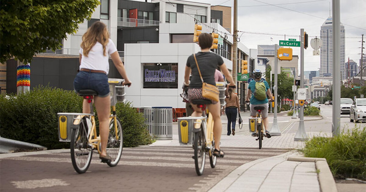 New Indianapolis plan would more than triple the size of the city's trail network – WFYI