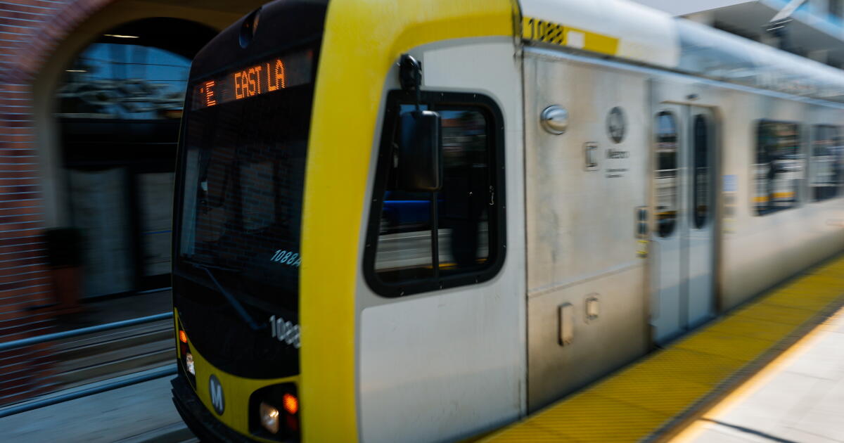 East San Fernando Valley light rail line gets underway — five years behind schedule. – Los Angeles Times