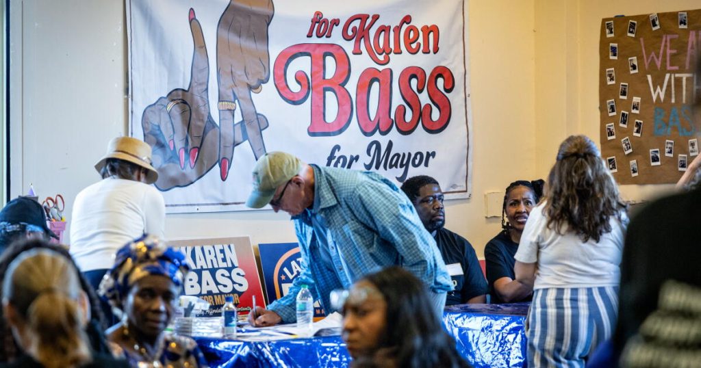 Raman leads among younger voters, polls show, but Bass isn’t conceding any ground – Los Angeles Times