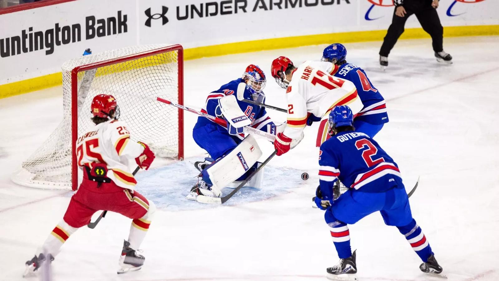 No. 1 Denver Wins 7-1 vs. U.S. National Under-18 Team – University of Denver Athletics