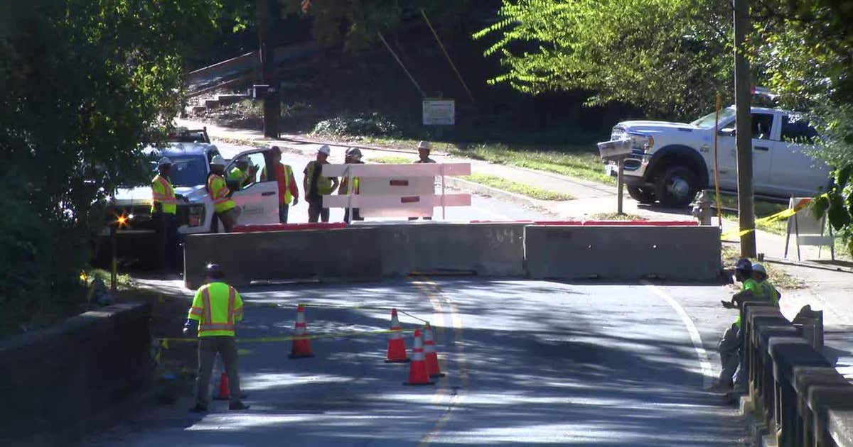 Moores Mill Road bridge closed after vehicle strike causes collapse – FOX 5 Atlanta